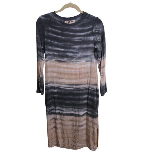 Anthropologie Dolan Left Coast Trina Tie Dye Midi Dress Size XSp - Picture 2 of 9